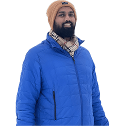 Abhishek smiling at you